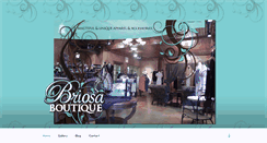 Desktop Screenshot of briosaboutique.com